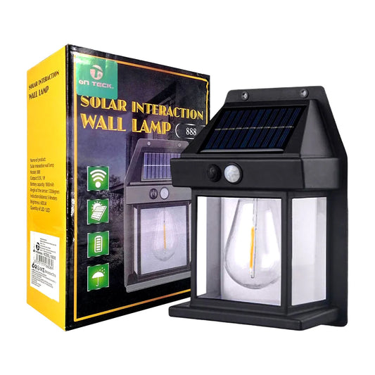 Lámpara Solar de Pared con Sensor Inteligente